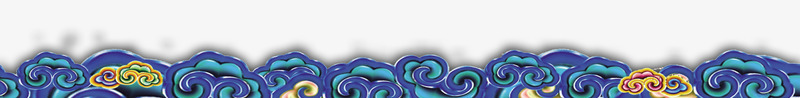 蓝色的波浪边框png免抠素材_88icon https://88icon.com 波浪 蓝色 边款 边款素材