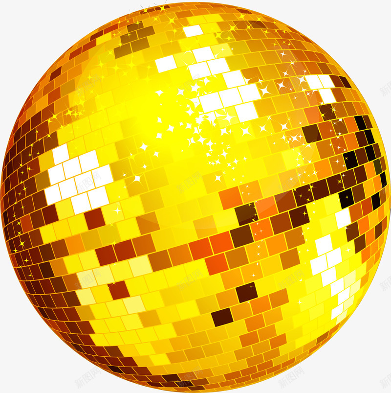 金色闪耀彩灯png免抠素材_88icon https://88icon.com 免抠PNG 彩灯 方块 装饰图案 金色 闪亮 闪耀