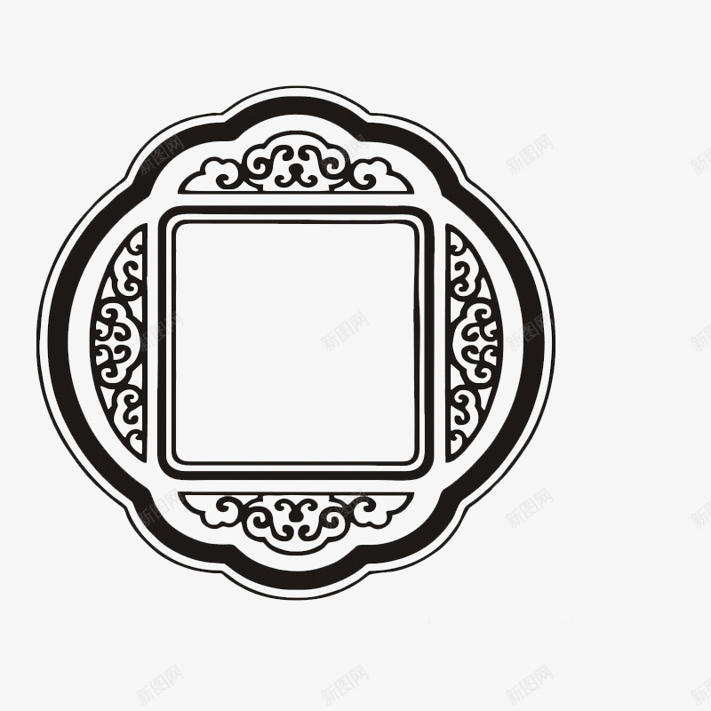 古典中国风传统花纹元素png免抠素材_88icon https://88icon.com 中国风 传统 古典 花纹元素