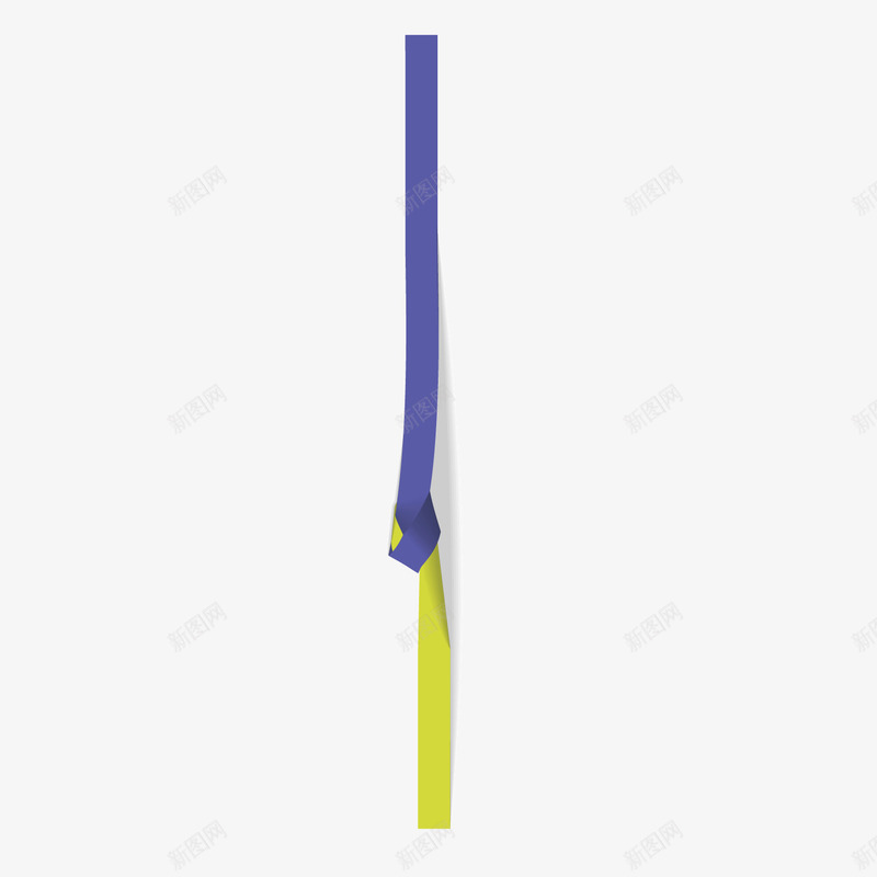 竖行打折彩带庆祝丝带png免抠素材_88icon https://88icon.com 丝带 奥运彩带 庆祝 彩带 打折 竖行