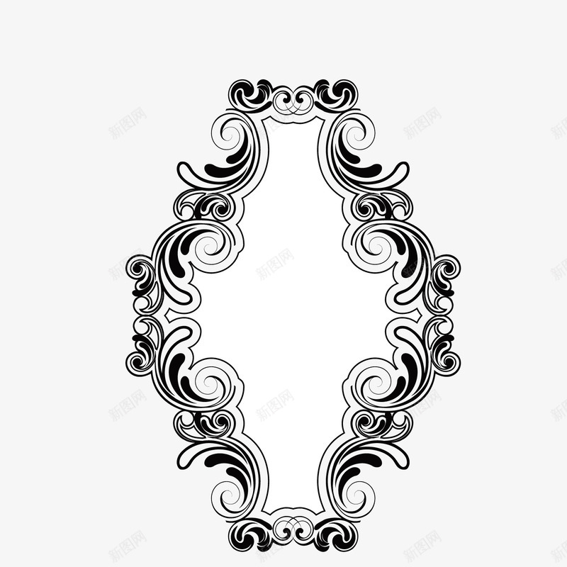 黑色波浪线条边框png免抠素材_88icon https://88icon.com 波浪 竖框 线条 边框 黑色