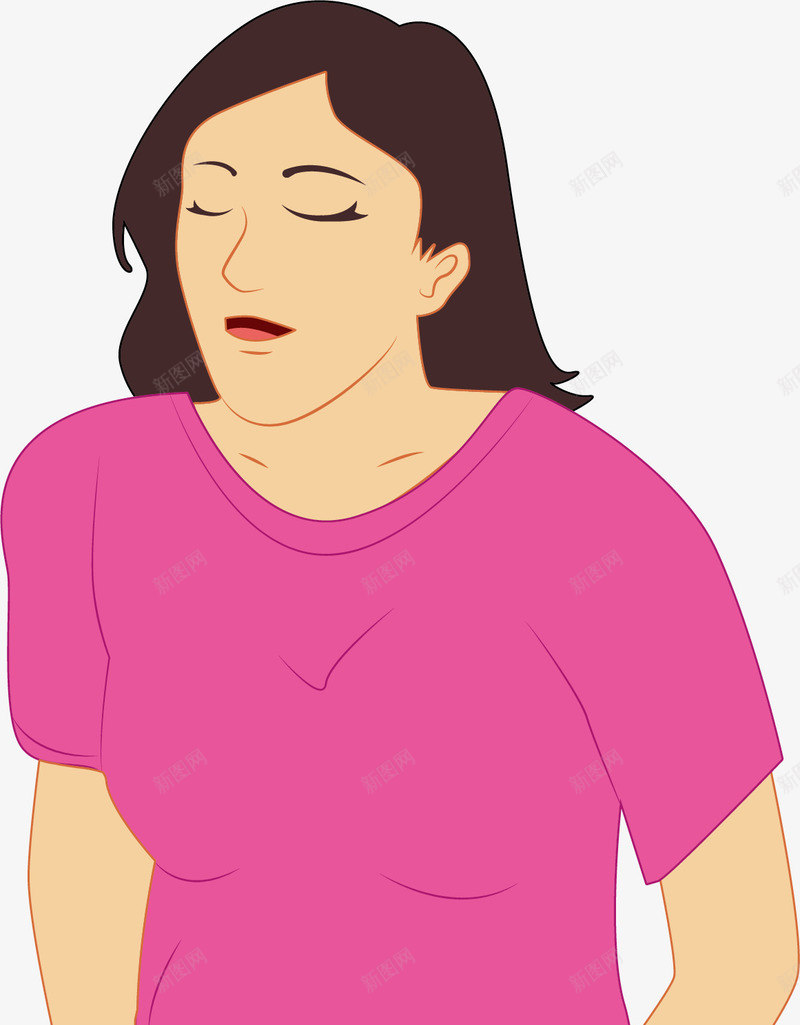 不舒服的孕妇png免抠素材_88icon https://88icon.com PNG图形 女人 孕妇 宝妈 装饰