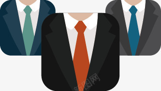 手绘扁平西服矢量图ai免抠素材_88icon https://88icon.com 扁平 手绘 方块 西服 矢量图