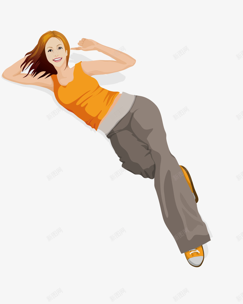 开心的女人png免抠素材_88icon https://88icon.com 侧躺 开心的女人 躺着 躺着的女人 躺着的美女
