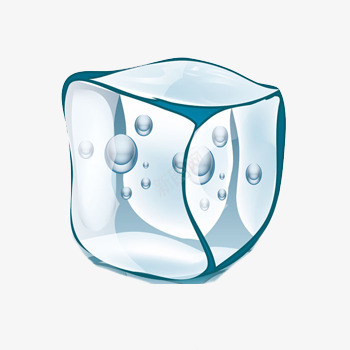 一块逼真的冰块png免抠素材_88icon https://88icon.com 写实 冰块 创意 拟物化