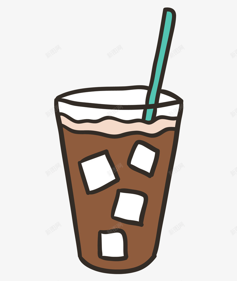 夏日手绘咖啡饮料冰块插画水彩手矢量图ai免抠素材_88icon https://88icon.com 咖啡饮料 圣诞手绘 夏日手绘咖啡饮料冰块插画水彩手绘圣诞饮料素材矢量免费下载 夏日饮料 手绘 插画 矢量下载 饮料手绘 矢量图