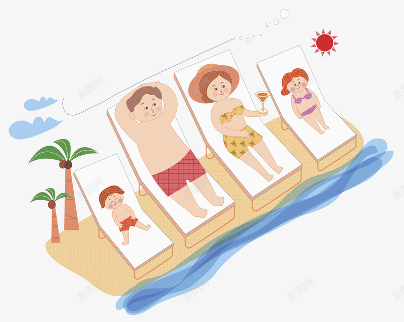 晒太阳的一家人png免抠素材_88icon https://88icon.com 一家人 一家人手绘 亲人 家人 家庭 幸福 情亲 晒太阳 温暖 温馨 融洽 血缘