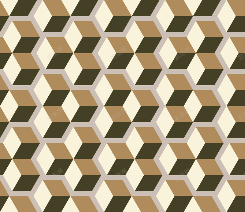 3D立体方块印花矢量图eps免抠素材_88icon https://88icon.com 3D 印花 方块 立体 矢量图