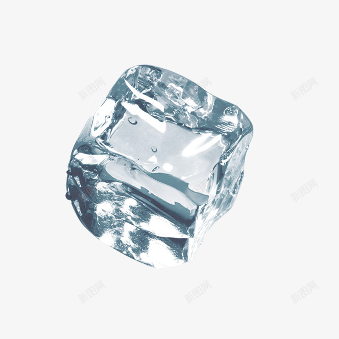 手绘冰块png免抠素材_88icon https://88icon.com 低温 冰块 凉 手绘