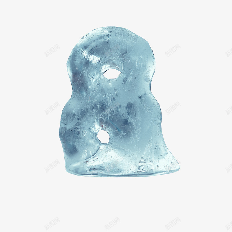 冰块数字png免抠素材_88icon https://88icon.com 8 png图形 png装饰 冰块 数字 装饰