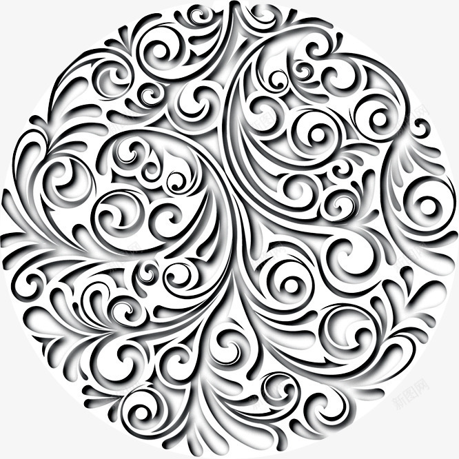 中国风圆盘png免抠素材_88icon https://88icon.com 中国风 叠素 古典 圆盘 花纹