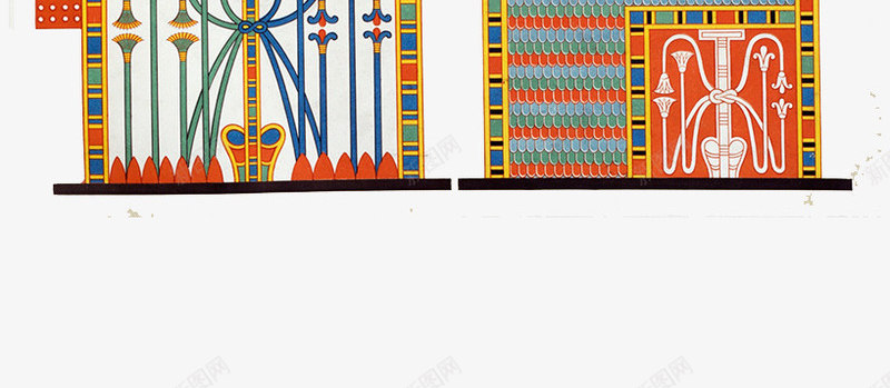 手绘古代座椅png免抠素材_88icon https://88icon.com 古典花纹 座椅 王座 色彩斑斓