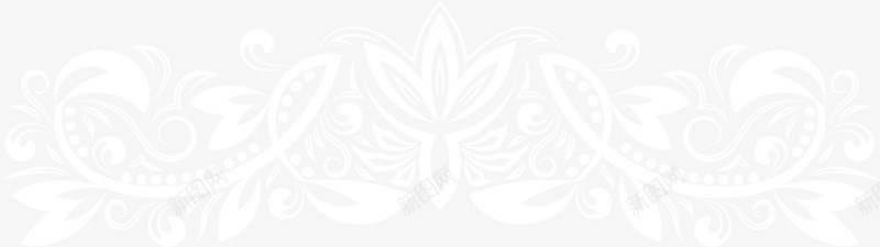白色清新花藤图案png免抠素材_88icon https://88icon.com 免抠PNG 图案 植物 清新 白色 花藤 装饰图案