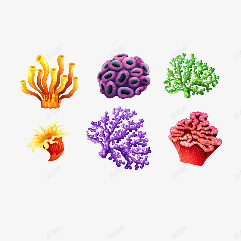 精致卡通珊瑚藻矢量图ai免抠素材_88icon https://88icon.com 卡通 海洋生物 海藻 珊瑚 珊瑚藻 精致 绚丽 矢量图