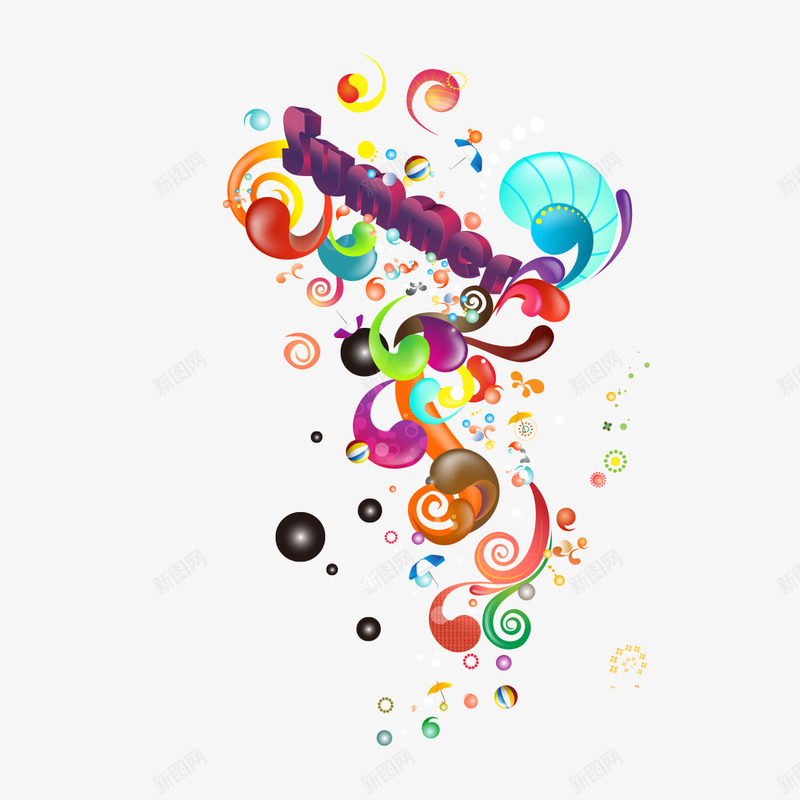 缤纷色彩花纹png免抠素材_88icon https://88icon.com 时尚 时尚花纹 缤纷色彩 色彩 花纹