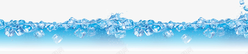 冰块化的水png免抠素材_88icon https://88icon.com 冰块 冰水 化水