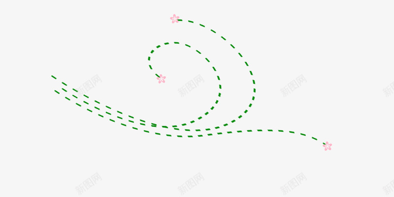 花与藤蔓虚线分割线png免抠素材_88icon https://88icon.com 分割线 分隔 点状 线条 花 藤蔓 虚线 虚线分割线