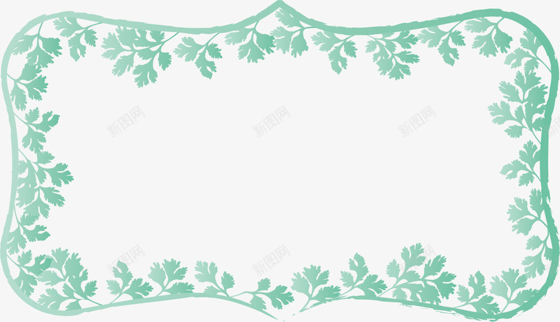 绿色春季树藤框架png免抠素材_88icon https://88icon.com 春天 春季 春日 树藤框架 植物 藤蔓边框