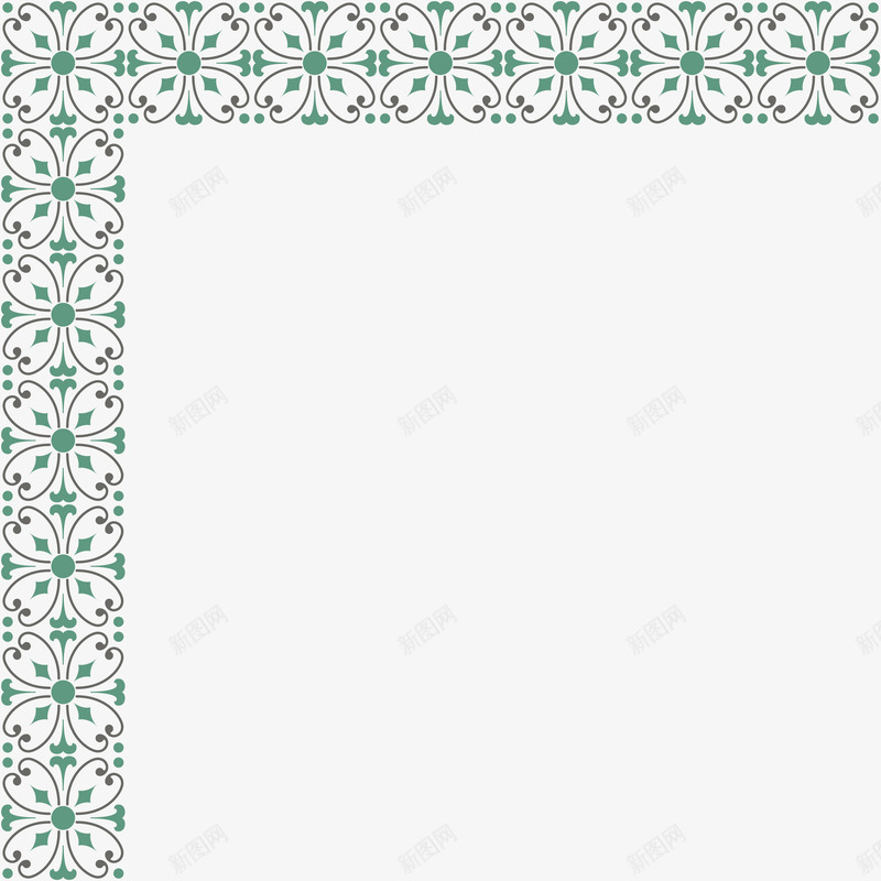 绿色清新花藤花纹边框png免抠素材_88icon https://88icon.com 免抠PNG 图案 植物 清新 绿色 花纹 花藤 边框 边框纹理