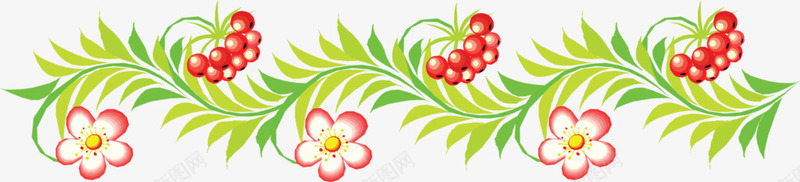 红色果实纹样png免抠素材_88icon https://88icon.com 写真 图案 圆果实 树木树叶 植物 红色果实 纹样 绿叶 色彩 花边花纹 设计 设计图案