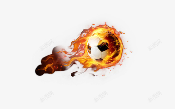 足球png免抠素材_88icon https://88icon.com 火焰 火焰喷射 足球