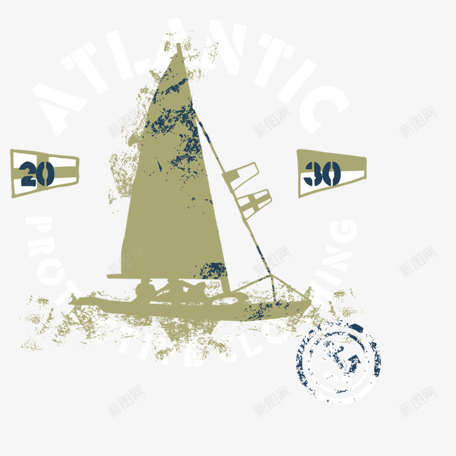 帆船印花矢量图ai免抠素材_88icon https://88icon.com T恤印花 T恤印花图案 印花图案 帆船 服装印花 服装印花设计 矢量印花 矢量图