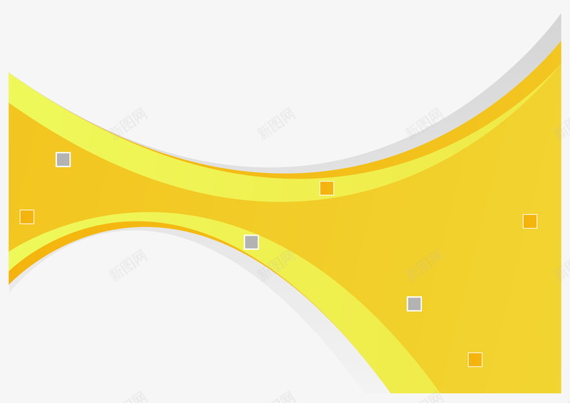 黄色线条背景矢量图eps免抠素材_88icon https://88icon.com 免费png 方块 线条 黄色 矢量图