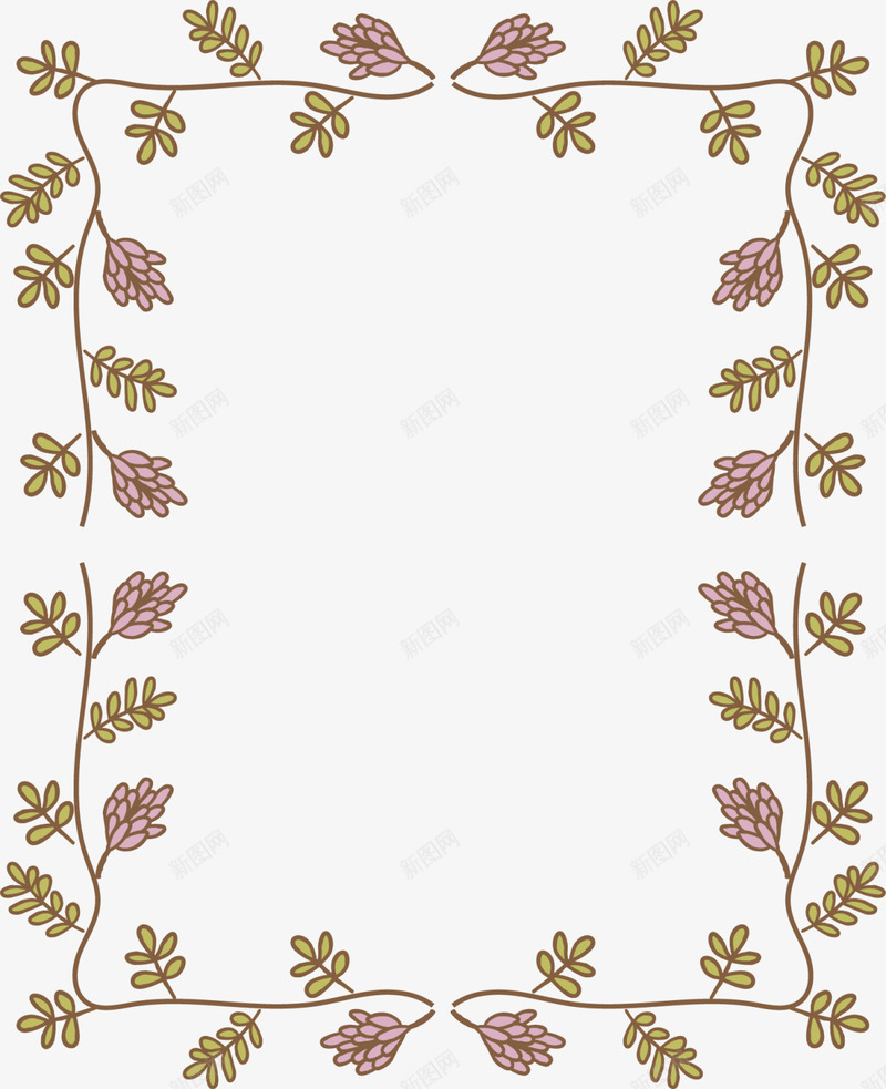绿色春季藤蔓框架png免抠素材_88icon https://88icon.com 春天 春季 春日 树藤 框架 植物 自然 藤蔓 边框纹理