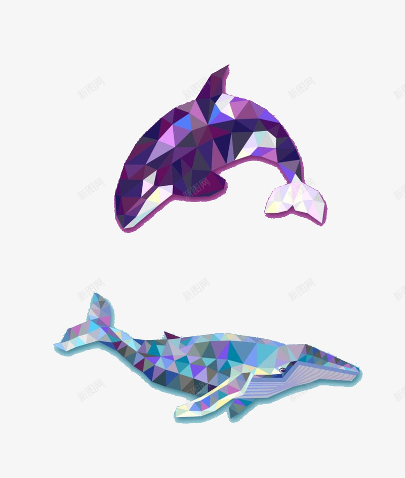 晶格化鱼类png免抠素材_88icon https://88icon.com 卡通 大海 手绘 晶格化 晶格化鱼类 海洋 虎鲸 鲨鱼 鲸鱼 黑色虎鲸