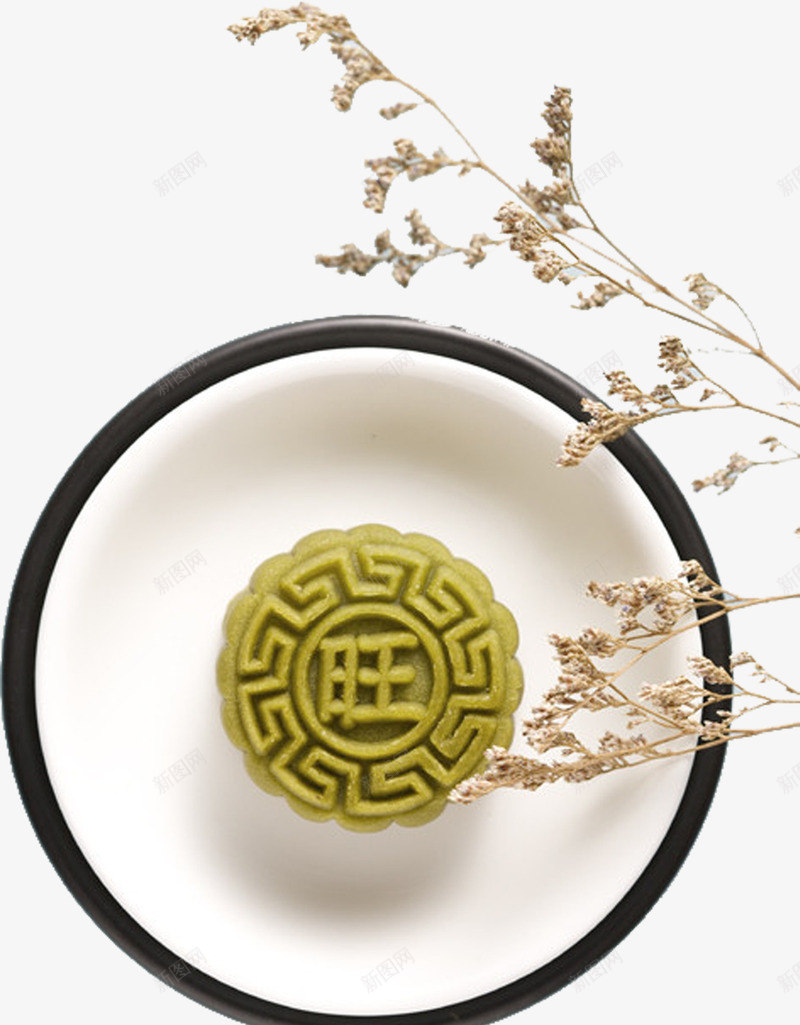 中秋节红色花纹月饼png免抠素材_88icon https://88icon.com 中秋节 月饼 红色 花纹