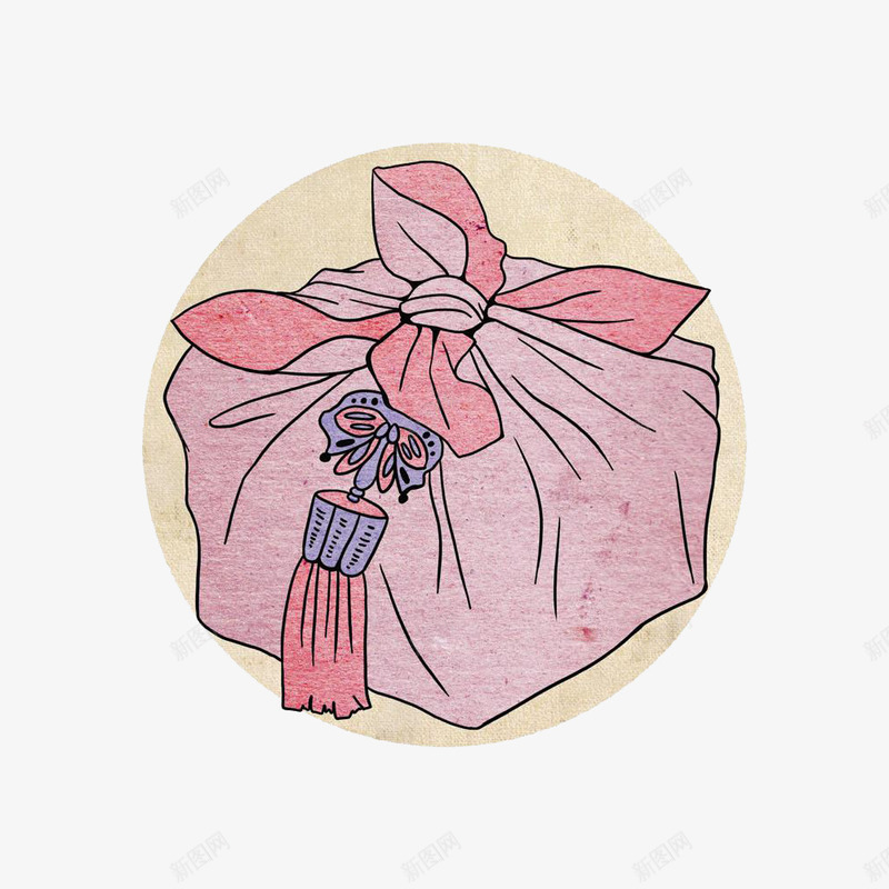 手绘包裹png免抠素材_88icon https://88icon.com png素材 包裹 手绘 手绘画