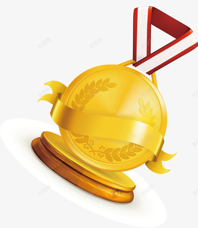金色麦穗奖牌荣誉png免抠素材_88icon https://88icon.com 修饰 手绘 象征 配饰 金色 金色奖牌 麦穗