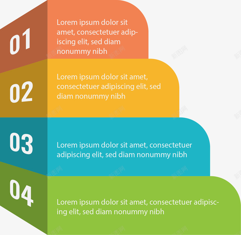 手绘折纸标签png免抠素材_88icon https://88icon.com 彩色 手绘 折纸标签 横幅 步骤图 装饰