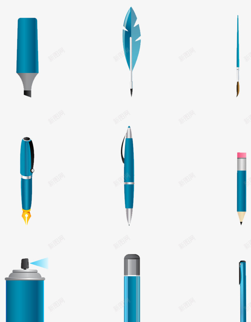 各种形状的笔png免抠素材_88icon https://88icon.com png图片素材 免费png素材 圆珠笔 毛笔 港币 羽毛笔 蜡笔 铅笔