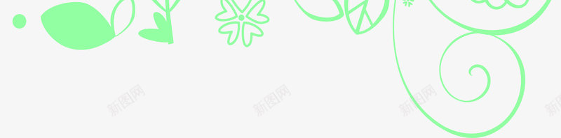 绿色藤蔓底纹png免抠素材_88icon https://88icon.com 卷曲藤蔓 弯曲藤蔓 绿色叶子 绿色藤蔓 藤蔓底纹 藤蔓装饰