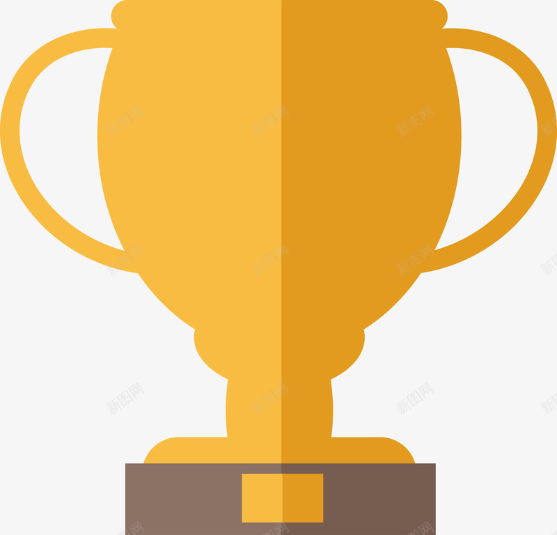 金色奖杯图png免抠素材_88icon https://88icon.com 体育运动 卡通奖杯 奖励 奖品 奖杯 奖杯底座 奖牌 金色