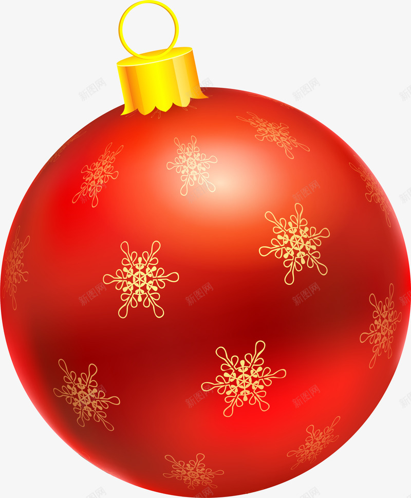 红色雪花挂件png免抠素材_88icon https://88icon.com 圣诞快乐 圣诞球 圣诞节 红色挂件 节日彩球 装饰图案 雪花挂饰