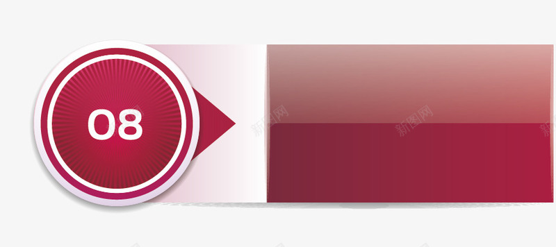 PPT标签矢量图ai免抠素材_88icon https://88icon.com 会议标签 条幅 标签 横幅 矢量PPT标签 红色 红色商务标签 红色标签 边框 矢量图