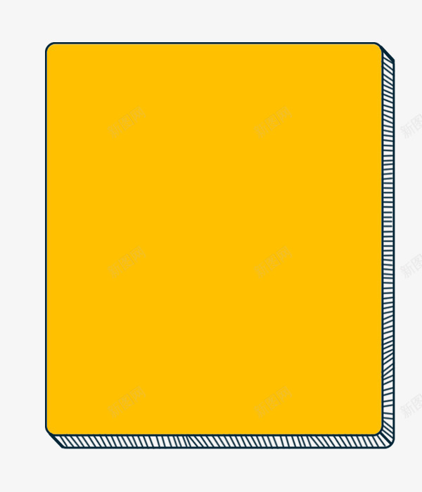 卡通黄色条纹边框png免抠素材_88icon https://88icon.com 产品边框 卡通边框 条纹边框 边框 黄色边框