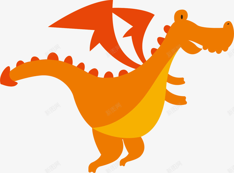 飞腾的卡通喷火龙矢量图eps免抠素材_88icon https://88icon.com 卡通神话龙 矢量喷火龙 矢量龙 神兽 神话龙 飞翔 飞腾 矢量图