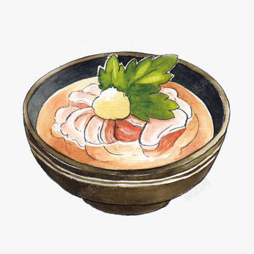 虾丸混沌手绘画片png免抠素材_88icon https://88icon.com 手绘美食 混沌 肉馅 虾丸 香菜