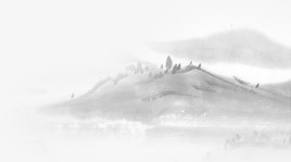 黑色水墨山峰树木png免抠素材_88icon https://88icon.com 山峰 树木 水墨 黑色