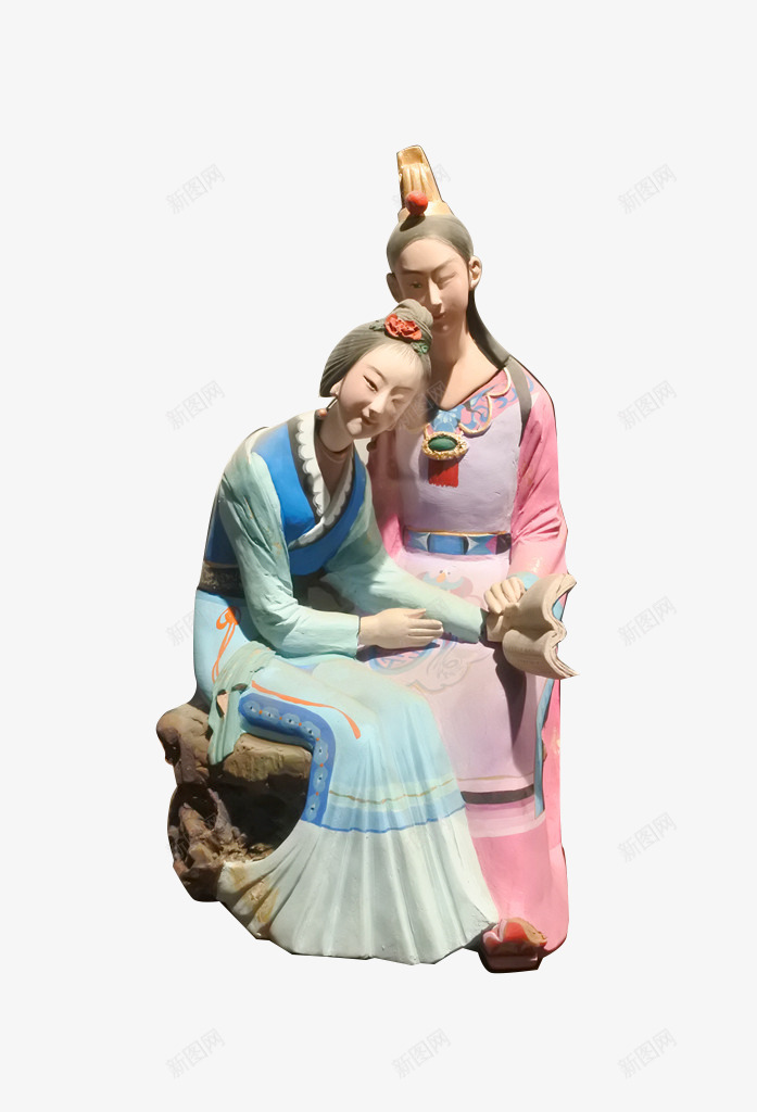 红楼梦林黛玉png免抠素材_88icon https://88icon.com 古典人物 彩绘 林黛玉 红楼梦 红楼梦林黛玉 贾宝玉 雕像