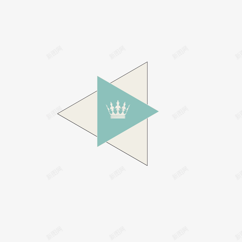 皇冠三角矢量图eps免抠素材_88icon https://88icon.com 三角 修饰 漂亮 皇冠 简单 简单而又实用 美观 胶带边框 边框 矢量图