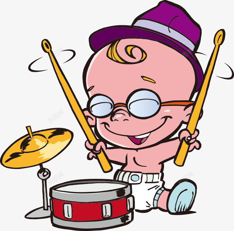小孩打架子鼓乐器png免抠素材_88icon https://88icon.com 乐器 各种乐器 小孩 架子鼓 艺术 音乐