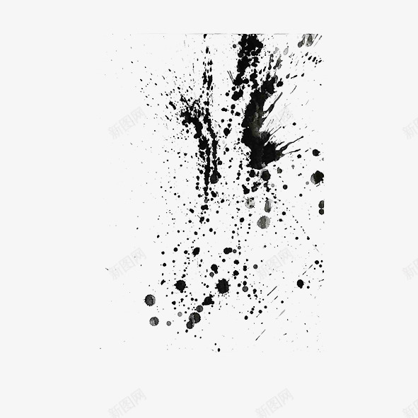 潮流时尚大泼墨psd免抠素材_88icon https://88icon.com 墨点 时尚 泼墨 洋气 潮流 视觉