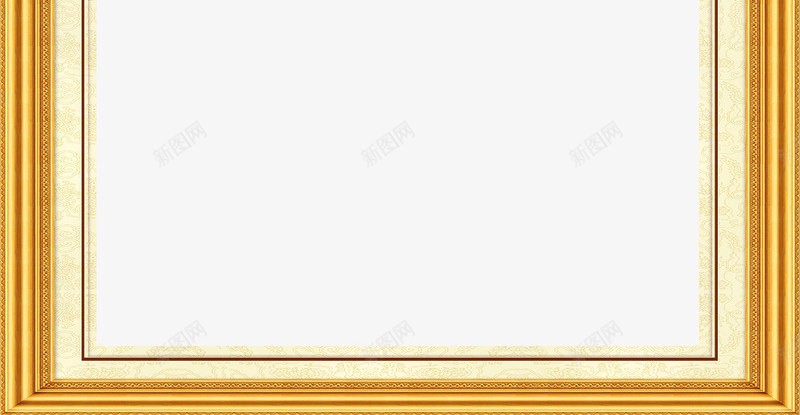 黄色复古风格边框彩绘png免抠素材_88icon https://88icon.com 复古 彩绘 边框 风格 黄色