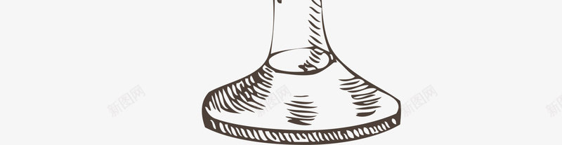 手绘高脚透明杯子png免抠素材_88icon https://88icon.com 手绘杯子 素描 红色小伞 绘画 透明杯子 高脚杯子