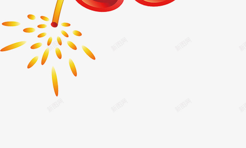 中国红福气爆竹png免抠素材_88icon https://88icon.com 喜庆 过年 鞭炮