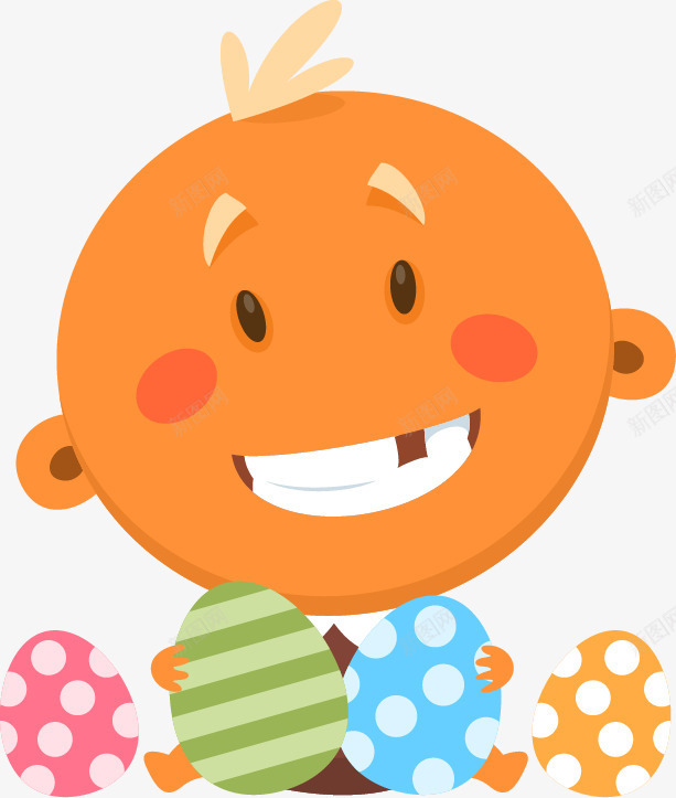 抱着彩蛋的小孩png免抠素材_88icon https://88icon.com 儿童 复活节 小孩 彩蛋 门牙